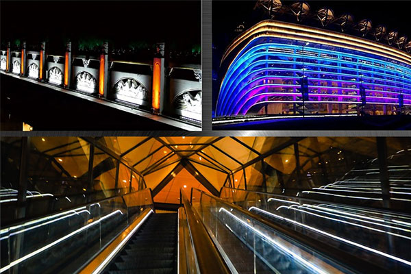 Thi công led bát hiệu ứng Trang trí tòa nhà